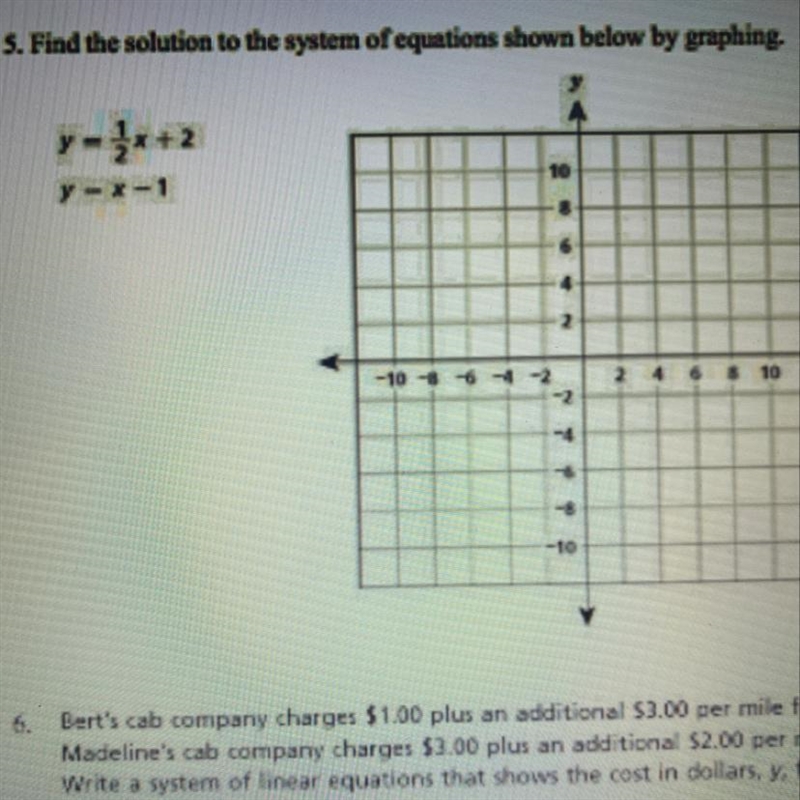 Please help with question 5 !!!-example-1