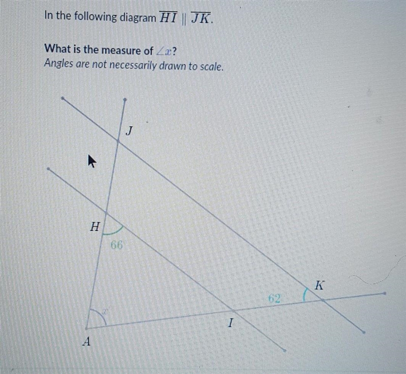 Finding angle measure using triangles ???​-example-1