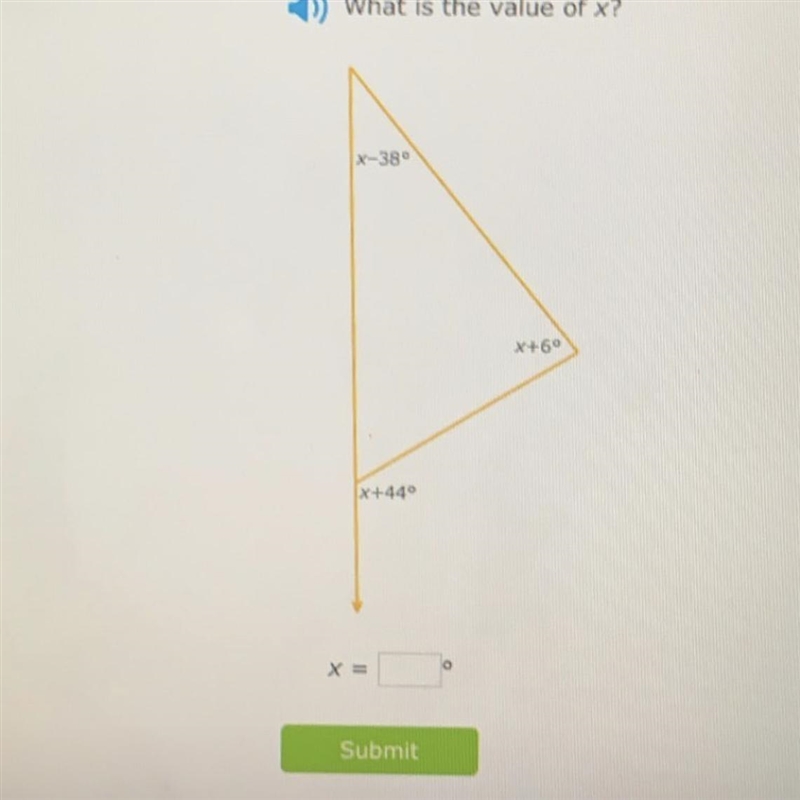 What is the value of x-example-1