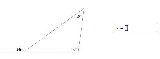 Find the value of x .-example-1