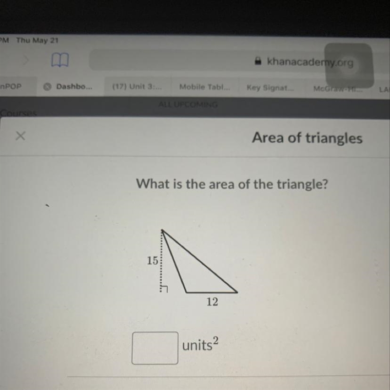 Can someone find the area of this triangle please?-example-1