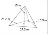 Find volume of triangular pyramid or prism.-example-1