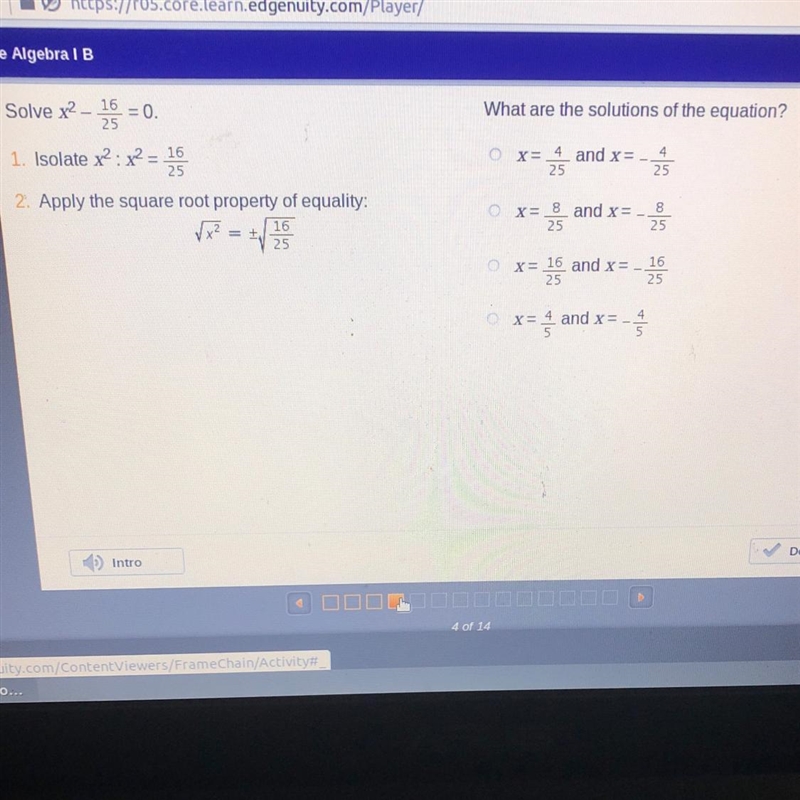 What are the solution of the equation-example-1