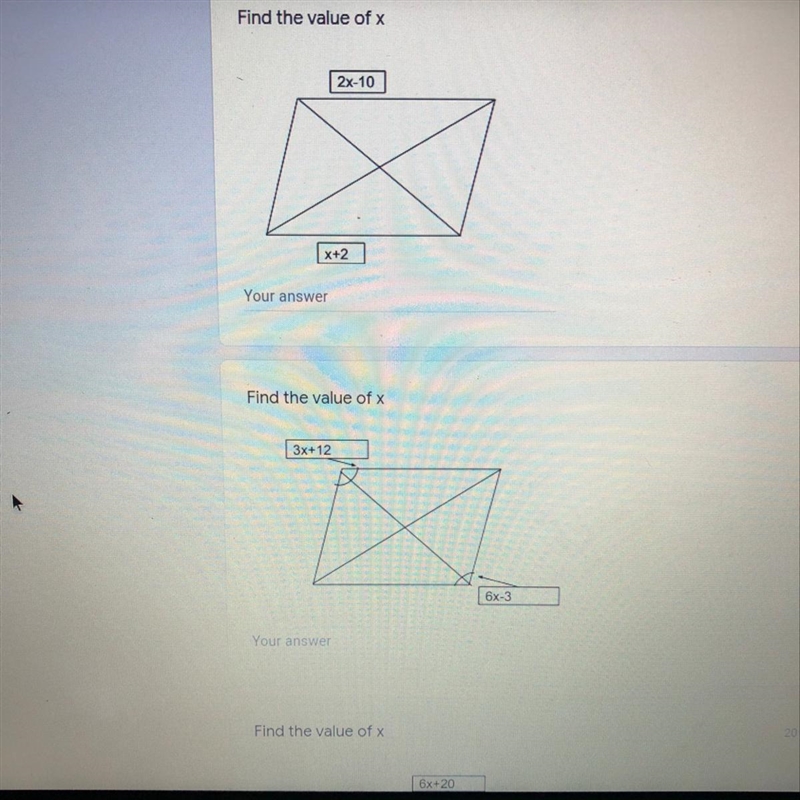 The value of x please-example-1