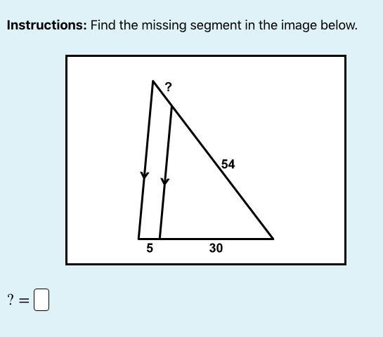 Find the missing segment-example-1