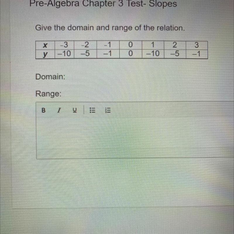 What is the domain and the range-example-1