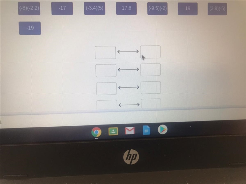 Multiply the pairs of numbers, and match them with their products.-example-1