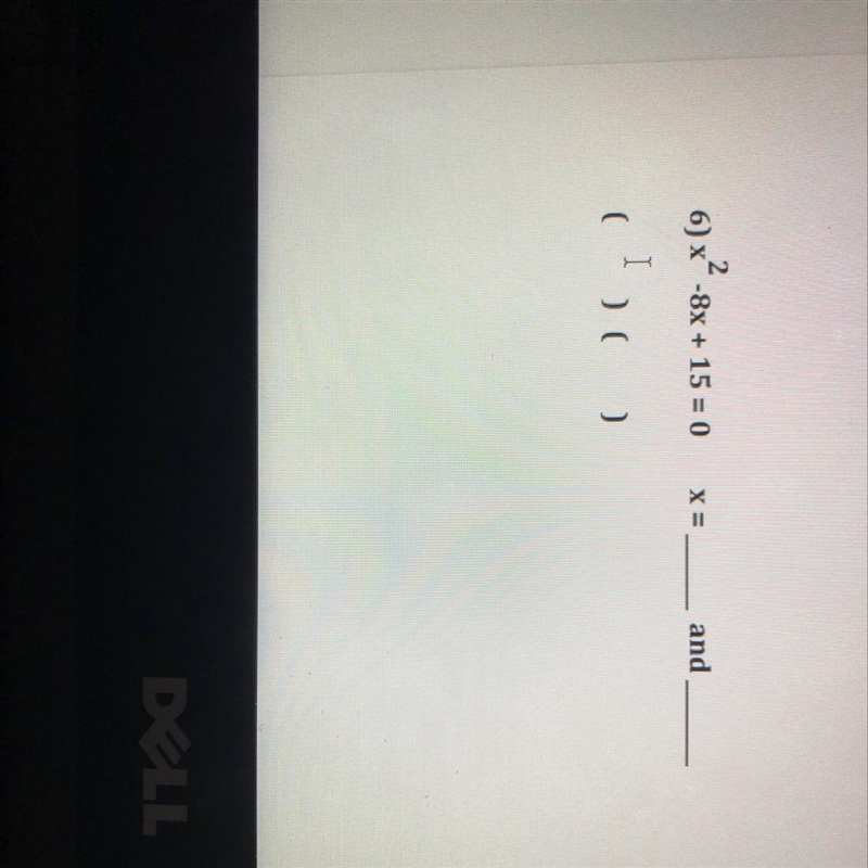 Factor the tribunal into two binomials than solve?-example-1