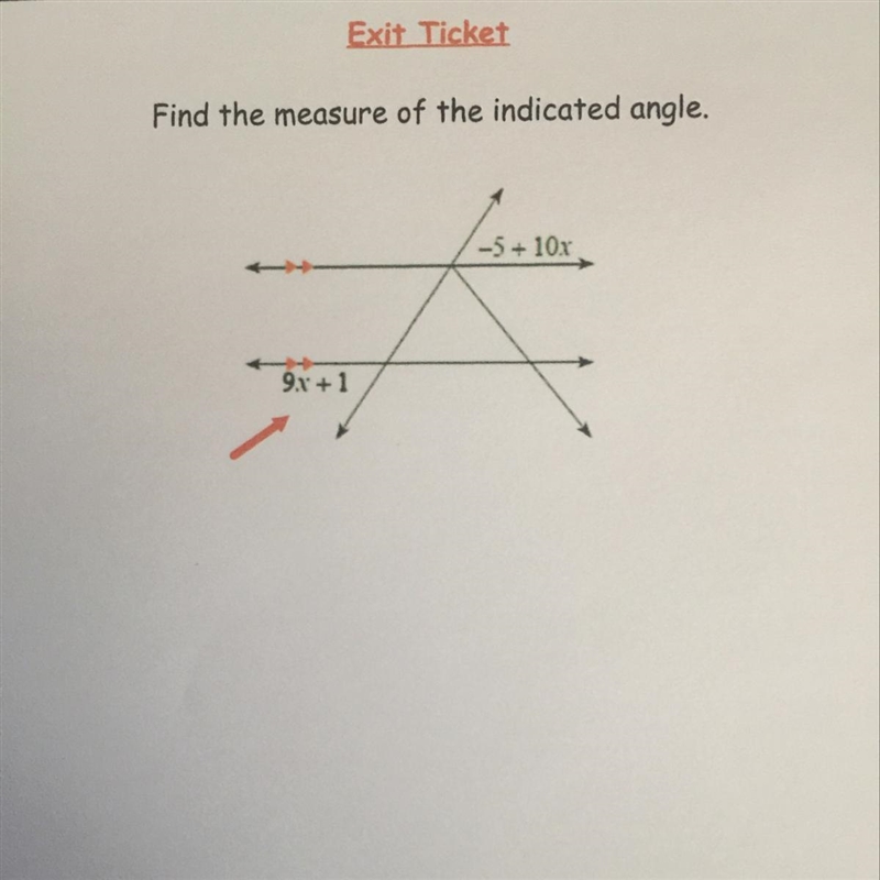 Find the measure of the indicated angle open image-example-1