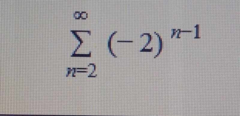 Consider the infinite geometric series below. a. write the first four terms in the-example-1