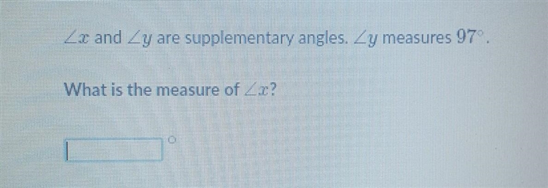 Complementary and supplementary angles ​-example-1