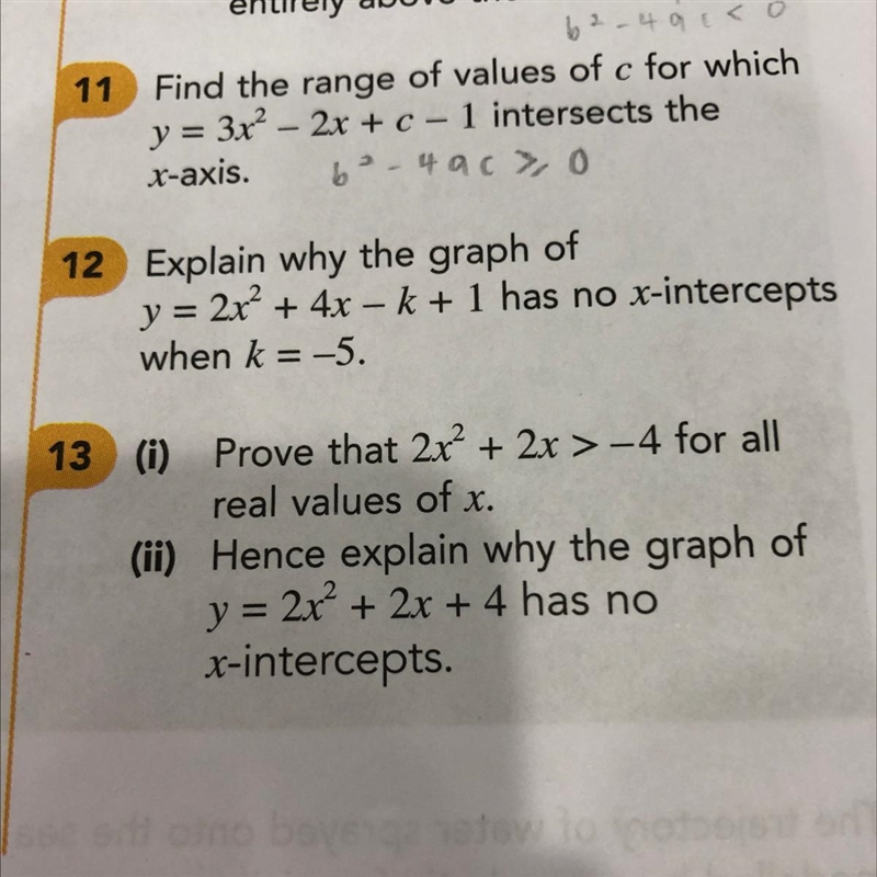 Hi:) I need help with presenting the answer for question 13(i). Thanks:)-example-1