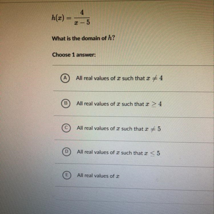 I've been stuck on these domain questions some please help-example-1