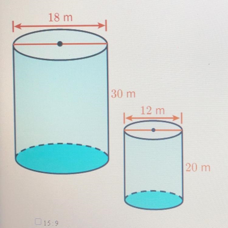 Which of the following could represent the scale factor of the larger figure to the-example-1