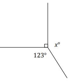 Is this right the task: Set up and solve an equation to find the value of . my answer-example-1