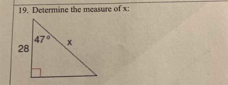 Determine the measure of x-example-1