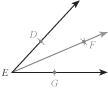 In the figure below, ray was constructed starting from rays and . By using a compass-example-1