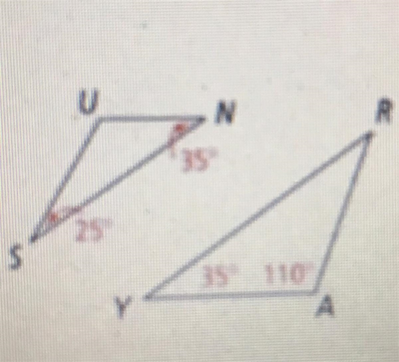 Find the measure of angle U.-example-1