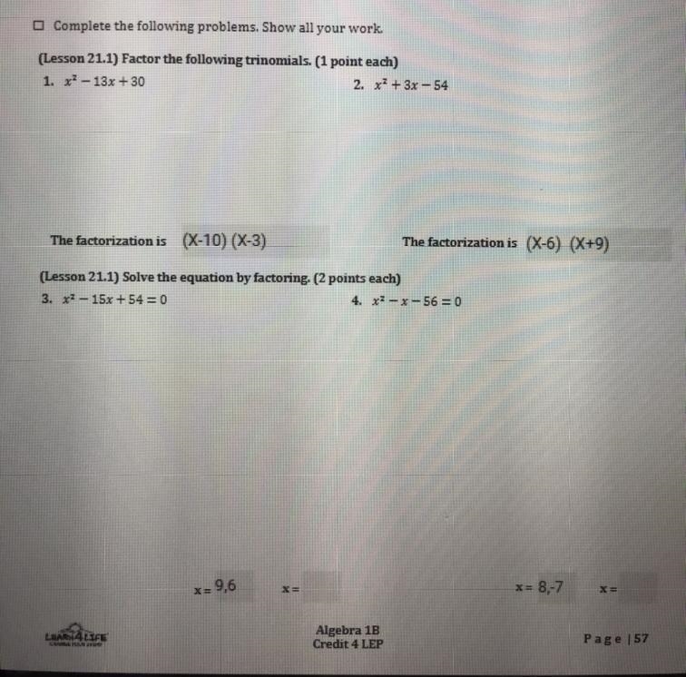 Subject algebra I just wanted to know if these are good if not please correct me-example-1