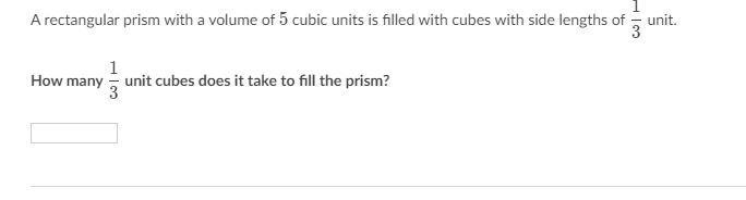 A rectangular prism with a volume of 555 cubic units is filled with cubes with side-example-1