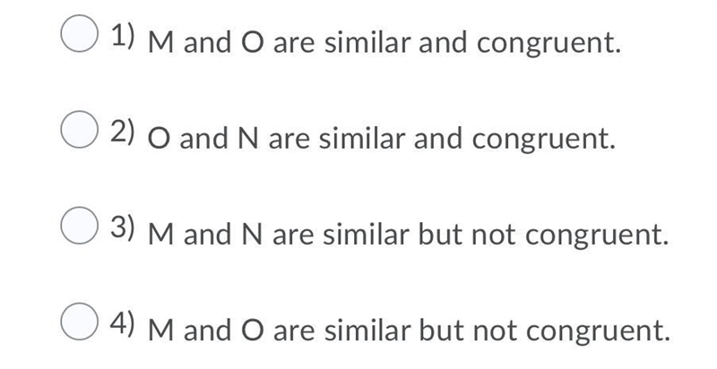 The figure shows three quadrilaterals on a coordinate grid Which of the following-example-2