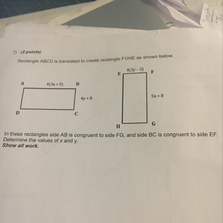 20 POINTS ANSWER QUICK PLEASE!! SHOW ALL WORK-example-1