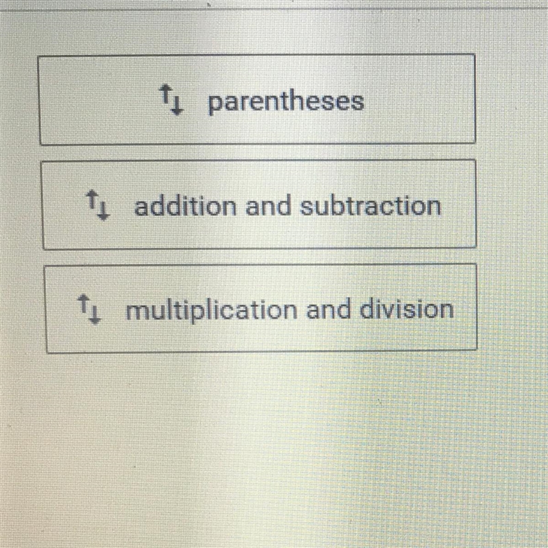 Number the following expressions (1,2,3) in the order that they should be performed-example-1