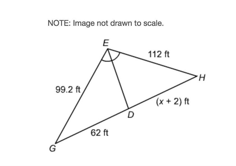 What is the value of x? Enter your answer in the box. x = ?-example-1