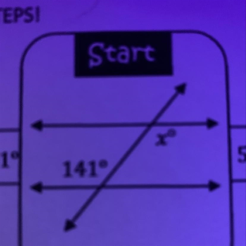 Find the value of x-example-1