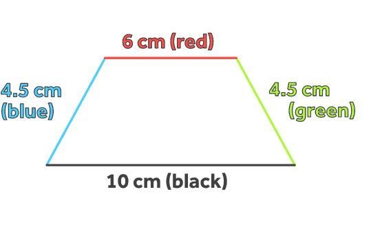 FIRST GETS BRAINLLEST If each 2 cm on the scale drawing below equals 8 feet, what-example-1