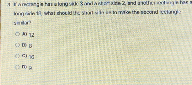 If a rectangle has a long side 3 and a short side 2 and, another rectangle has a long-example-1