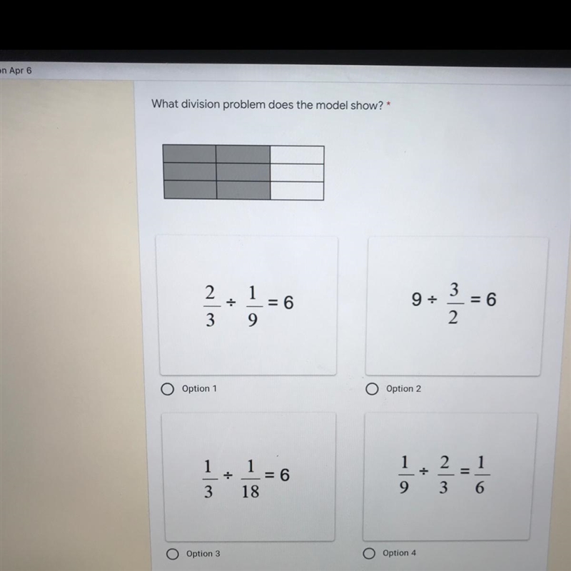 What division problem does the model show?-example-1