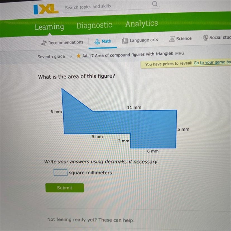 What is the area of this figure?-example-1