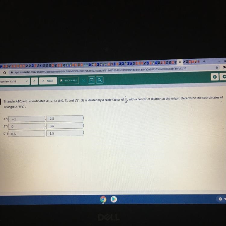 Is this right? I’m currently taking an assessment and I need to make sure I am right-example-1