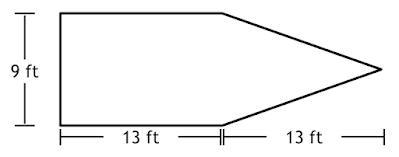 HELP!! Find the area of the pentagon.-example-1