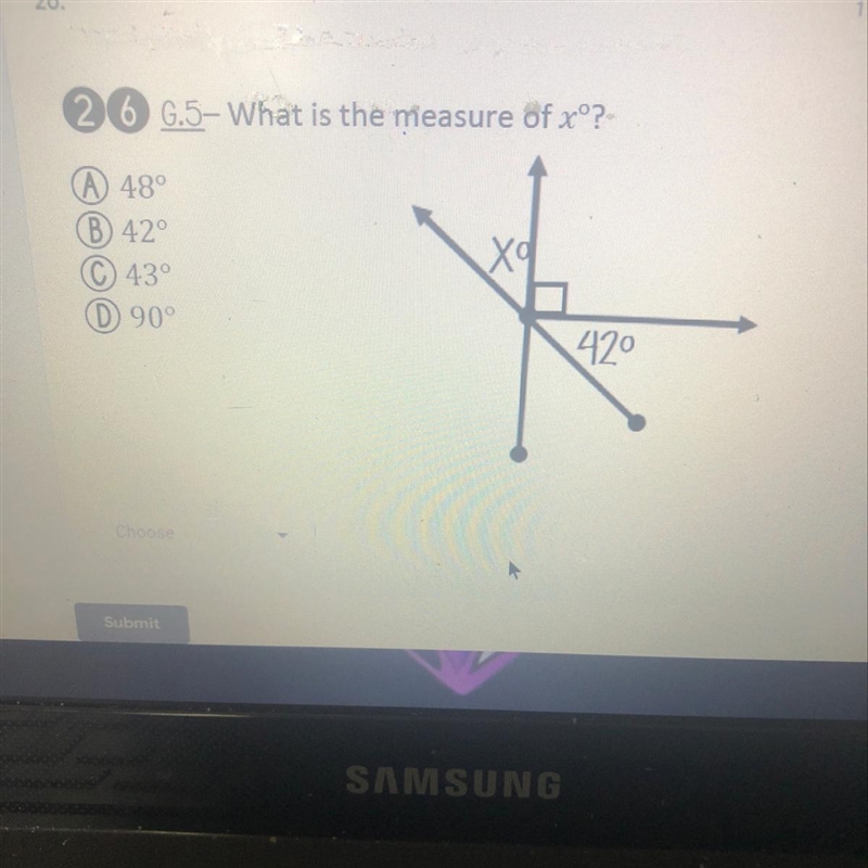 What is the measure of xº?-example-1