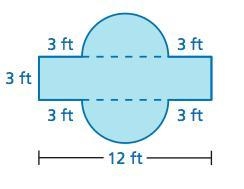 Help please, Find the perimeter of the figure to the nearest hundredth.-example-1