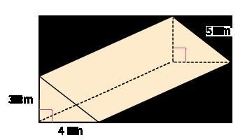 Find the surface area of the prism. 3cm, 4cm, 12cm, 5cm 90 cm2 150 cm2 156 cm2 96 cm-example-1