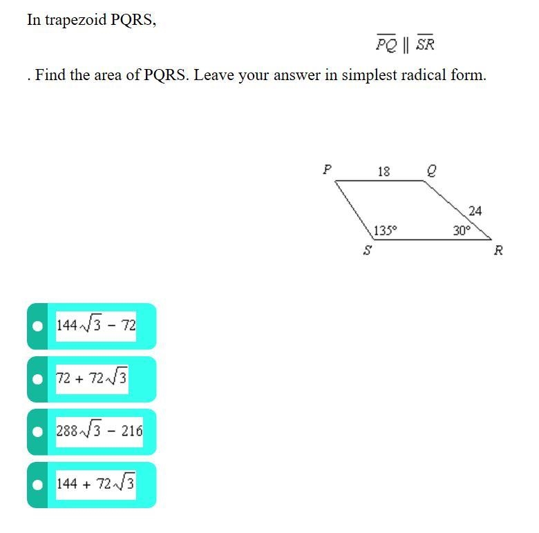 Find the area of the trapezoid-example-1