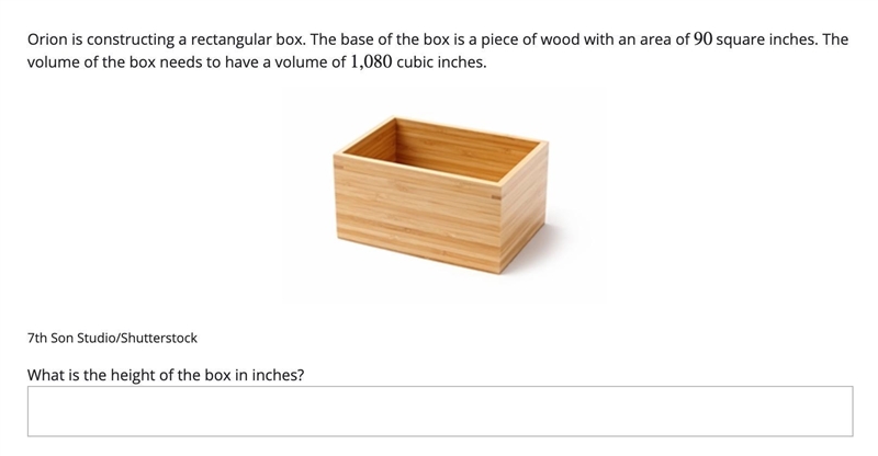 Please help. What is the height of the box in inches?-example-1