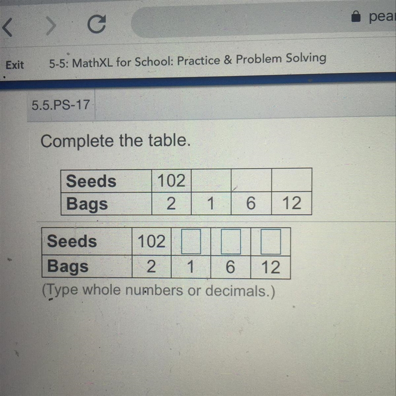 Help me please ✌️ type while numbers OR decimals-example-1