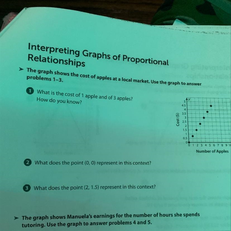 Help. Interpreting Graphs Of Proptional Relasionships. !-example-1