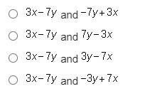 ( Quick Response) Which expressions are equivalent?-example-1