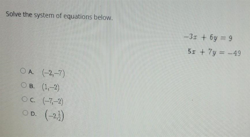 Solve the system of equations below pleasee​-example-1