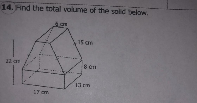 Do anyone knows the answer to this question? Please I just need the volume..-example-1