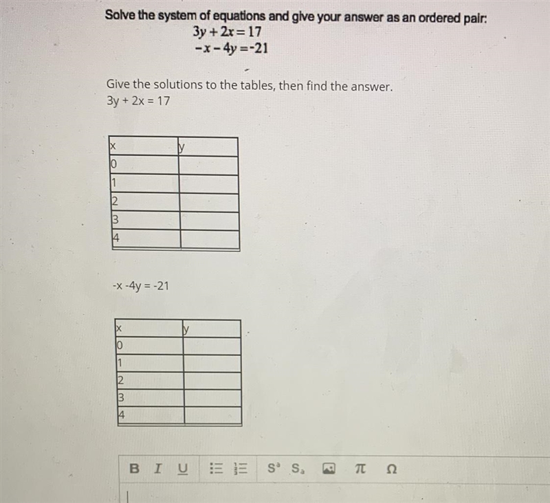 PLEASE HELP!! Solve system of equations I think you use desmos but mine isn’t working-example-1