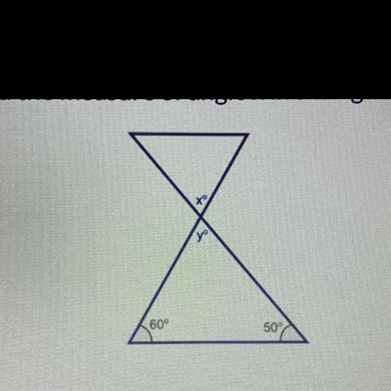 Please please HELP :)) Find the measure of angle x in the figure. A.110degrees B.70degrees-example-1