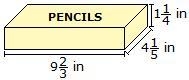 Candice bought a pencil box, shown below, to take with her to school. What is the-example-1