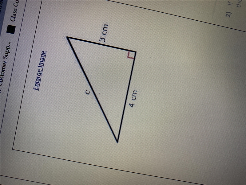 If the legs of the triangle are doubled in length what is the length of the hypotenuse-example-1