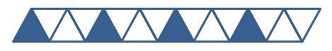 In the diagram below, what is the ratio of unshaded parts to shaded parts? 4 shaded-example-1